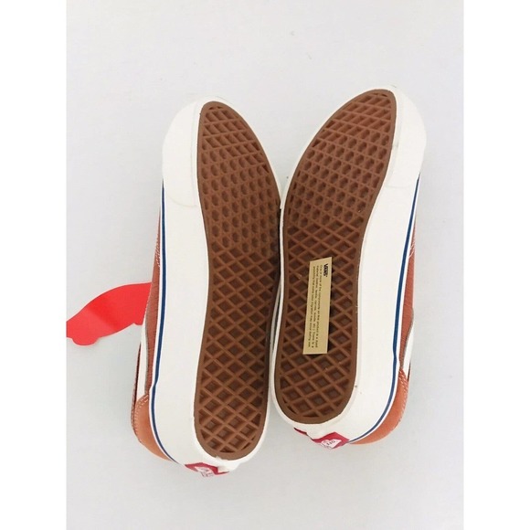 Vans Off The Wall | Decon SF Mens Size 5.5 Orange Lace Up Sneakers Low Top - Picture 11 of 14